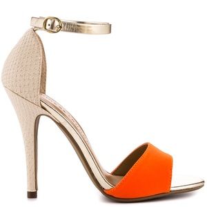 Chinese Laundry Lucky Charm Orange Heels